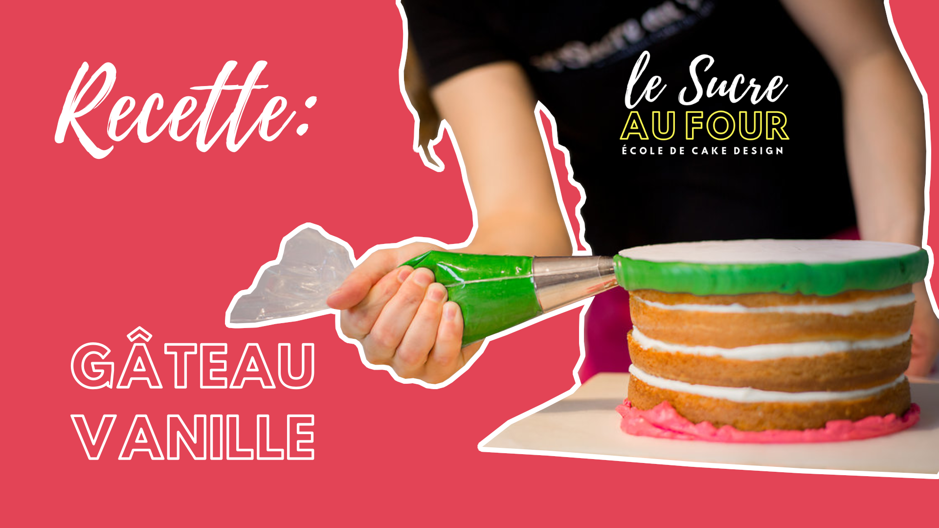 Recette De Gateau A La Vanille Cake Design Le Sucre Au Four