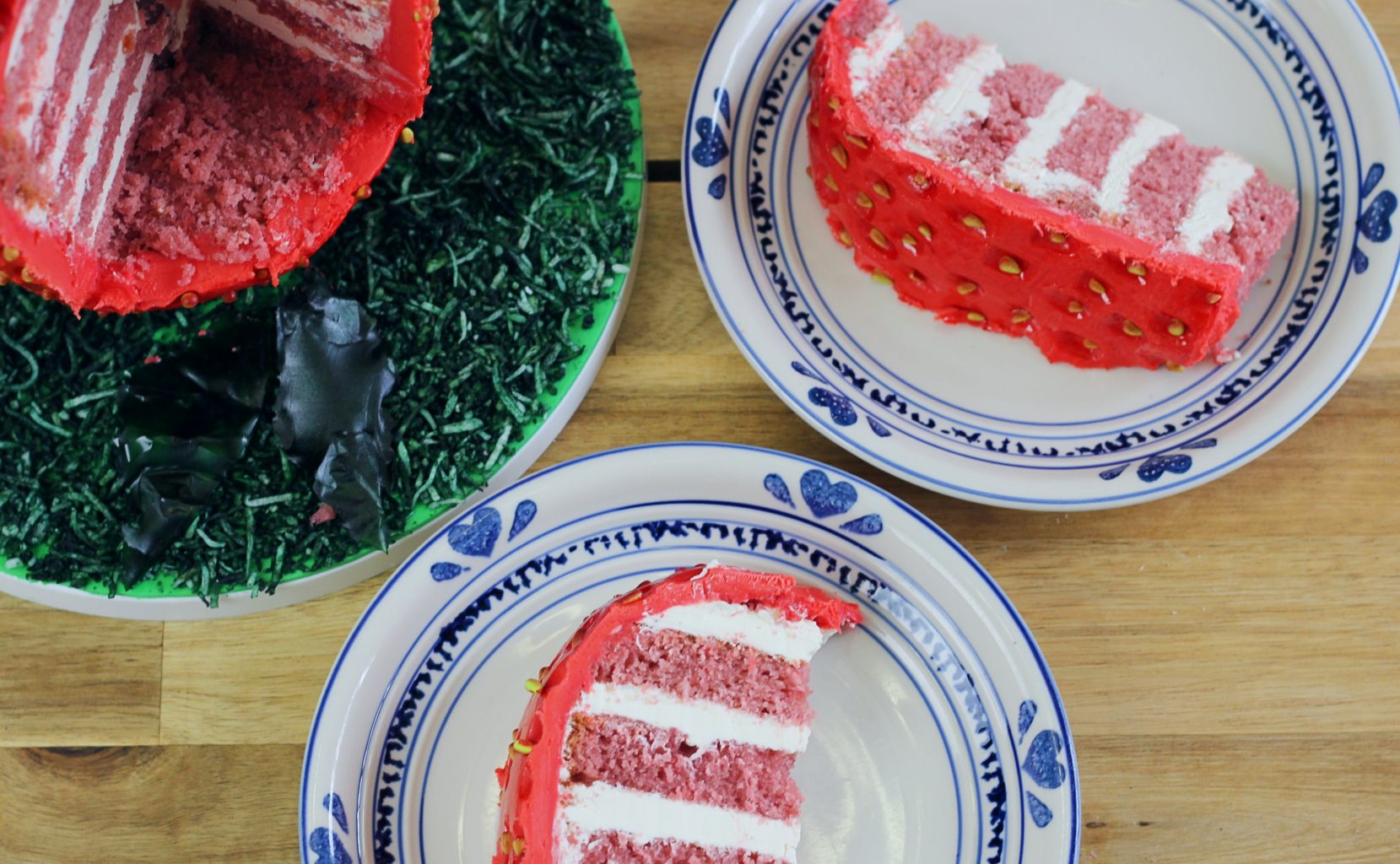 recette de gâteau à la fraise