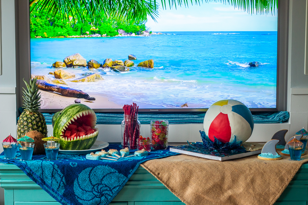 Anniversaire vacances plage - gâteau 3d ballon de plage